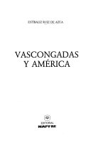 Vascongadas y América. 9788471004673