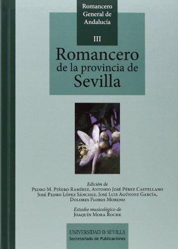 Romancero de la provincia de Sevilla. 9788447215034