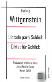 Dictado para Schlick = Diktat für Schlick. 9788417182427