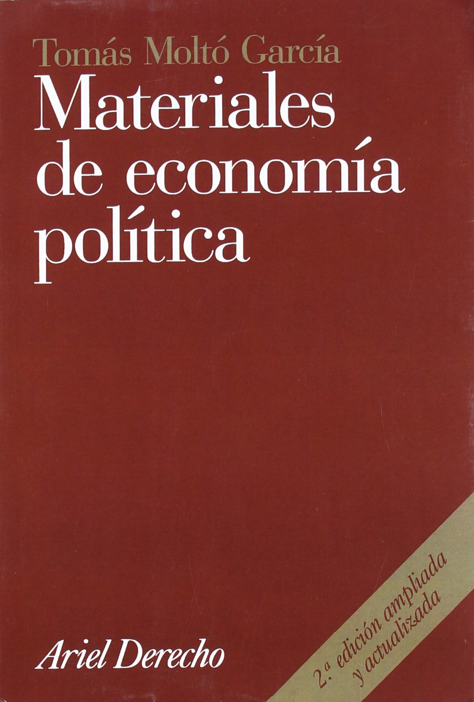 Materiales de economía política. 9788434432178