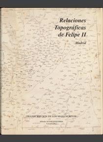 Relaciones topográficas de Felipe II. 9788445196519