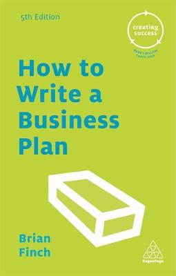 How to write a business plan. 9780749475697
