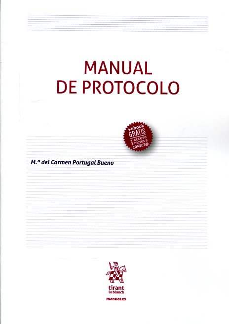 Manual de protocolo. 9788491438632