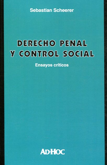 Derecho penal y control social. 9789877450637