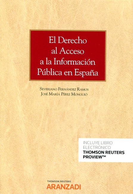 El Derecho al acceso a la información pública en España