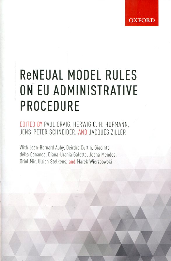 Reneual model rules on EU administrative procedure. 9780198795308