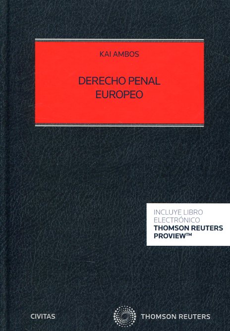 Derecho penal europeo. 9788491526551