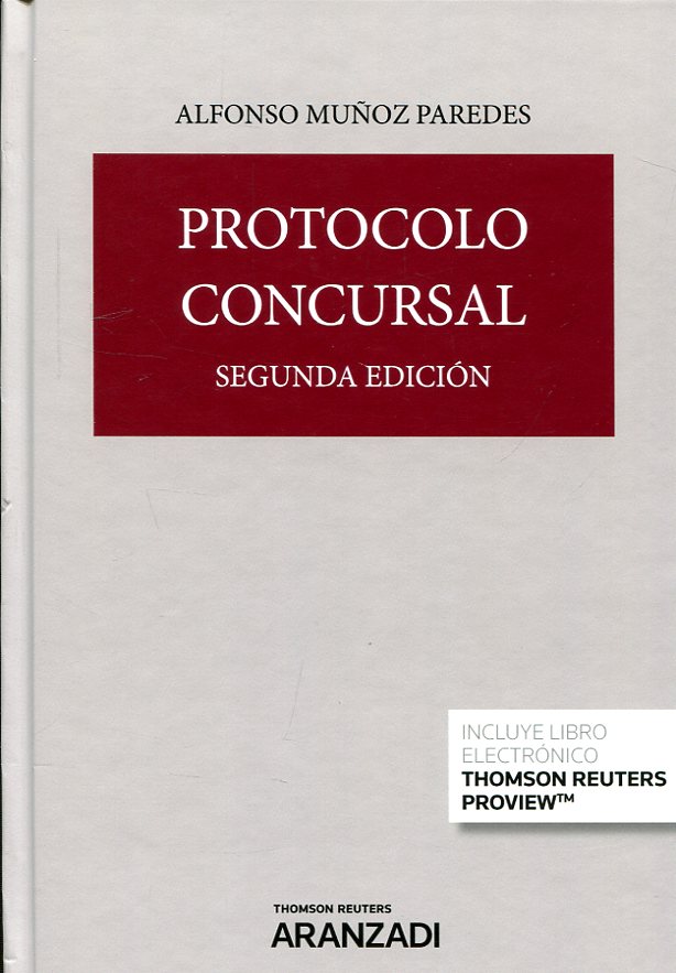 Protocolo concursal. 9788491525684