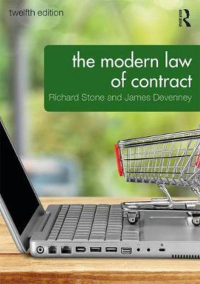 The modern Law of contract. 9781138230132