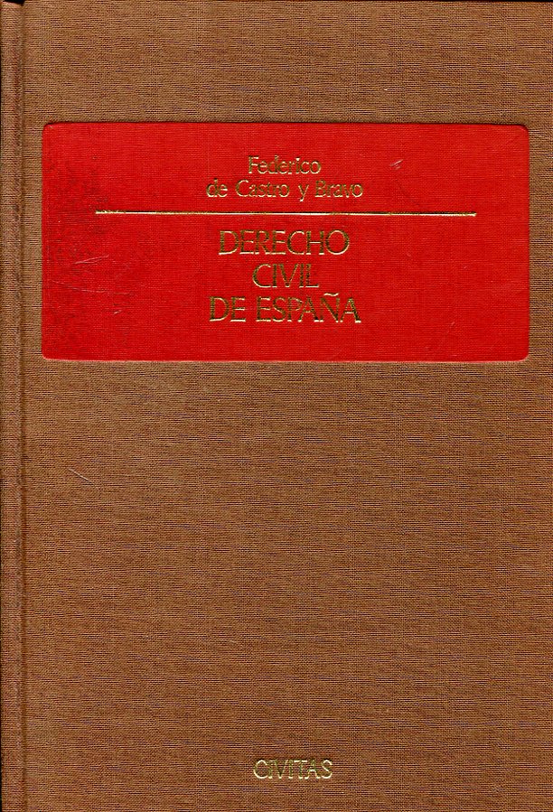 Derecho civil de España. 9788473982832