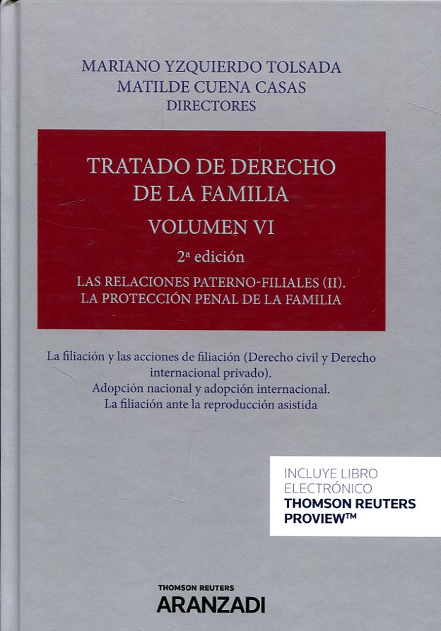 Tratado de Derecho de la familia. 9788490996683