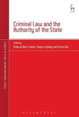 Criminal Law and the authority of the State. 9781509905133