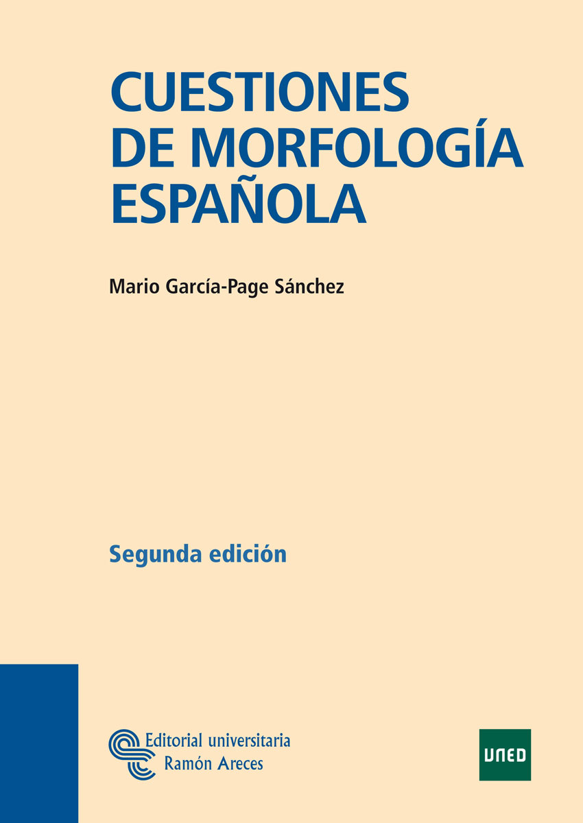 Cuestiones de morfología española. 9788480048743