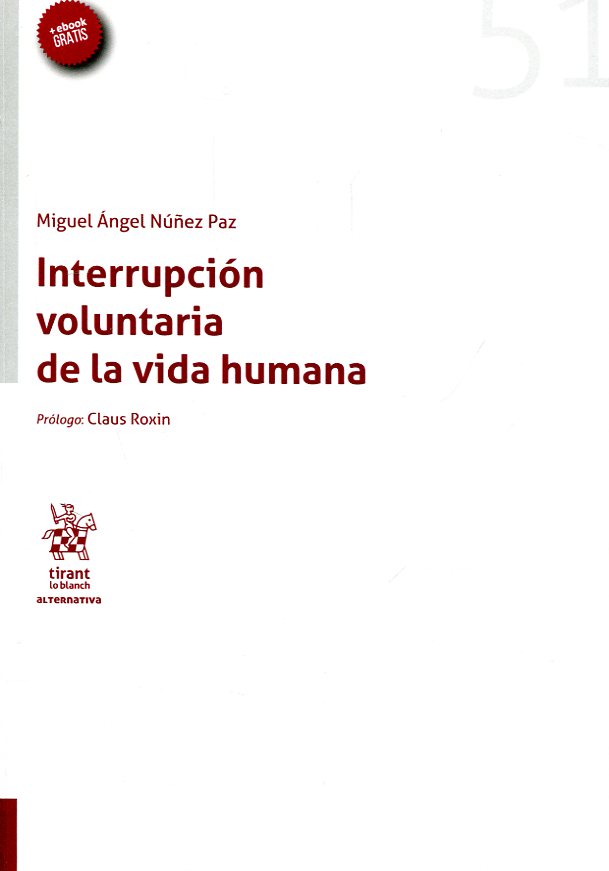 Interrupción voluntaria de la vida humana. 9788491193807