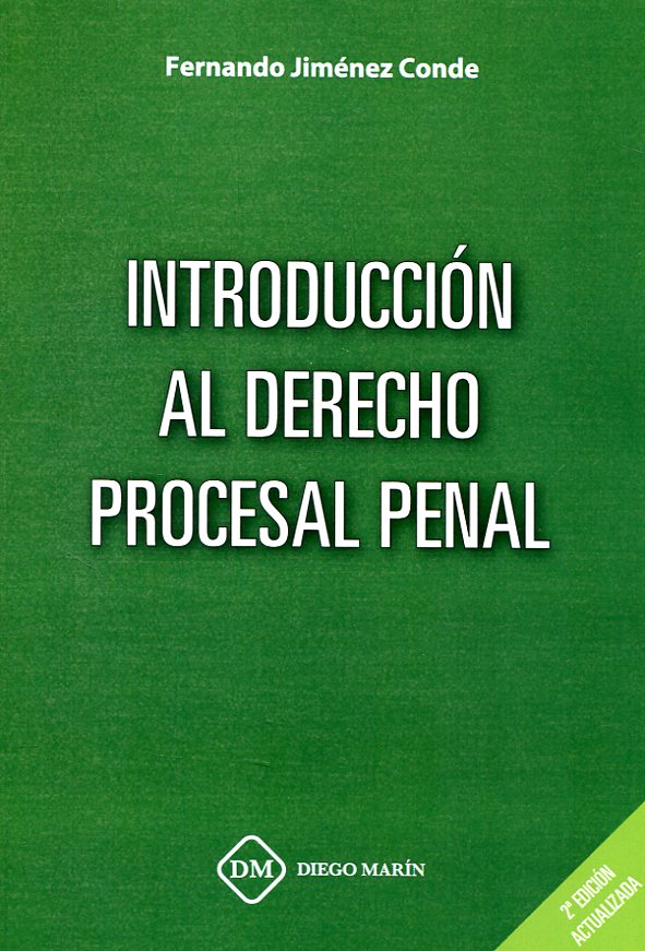Introducción al Derecho procesal penal. 9788417192402
