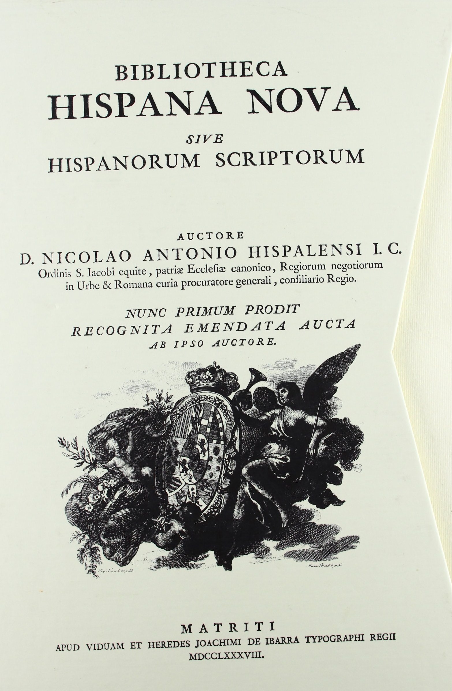 Bibliotheca Hispana Nova. 9788475224619