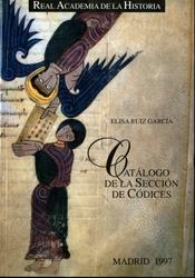 Catálogo de la Sección de Códices de la Real Academia de la Historia. 9788489512030
