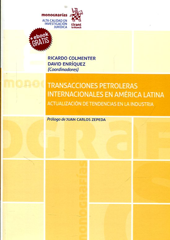 Transacciones petroleras internacionales en América Latina. 9788491697046