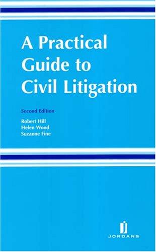 A practical guide to civil litigation. 9780853088189