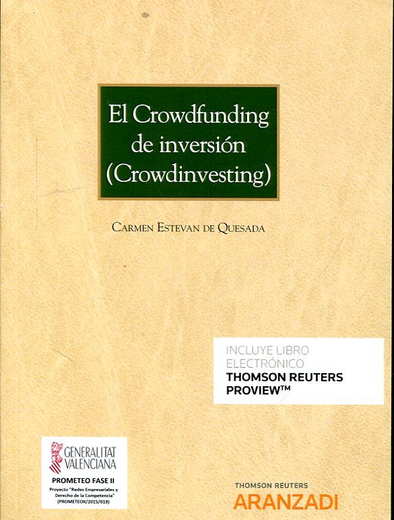 El Crowdfunding de inversión (Crowdinvesting). 9788491972440