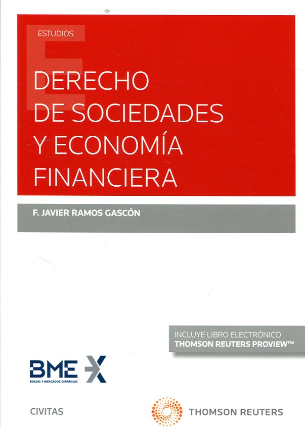 Derecho de sociedades y economía financiera. 9788491977827