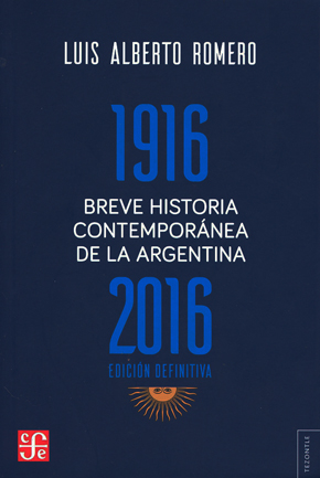 Breve historia contemporánea de la Argentina. 9789877191295
