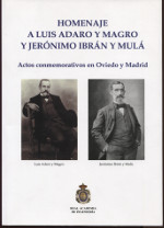 Homenaje a Luis Adaro y Magro y Jerónimo Ibrán y Mulá. 9788495662583