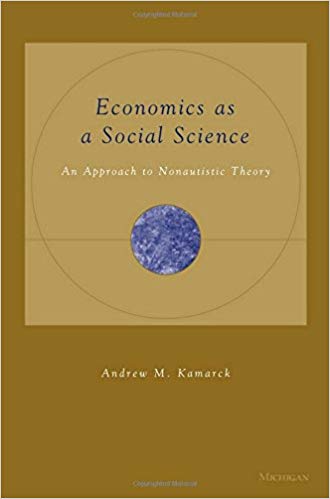 Economics as a social science. 9780472112432