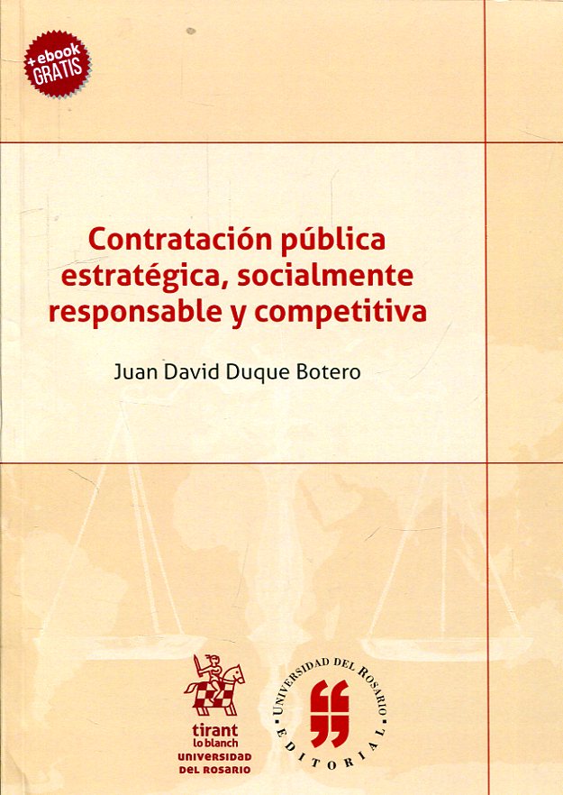 Contratación pública estratégica, socialmente responsable y competitiva