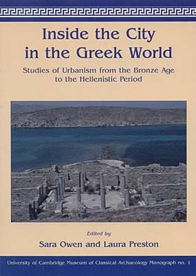 Inside the city in the Greek World. 9781842173497