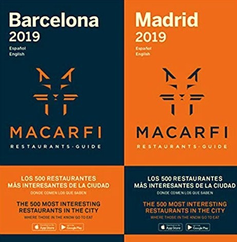 Guía Macarfi de Restaurantes Barcelona y Madrid. 9788409044580