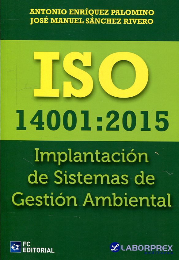 Iso 14001:2015. 9788416671960