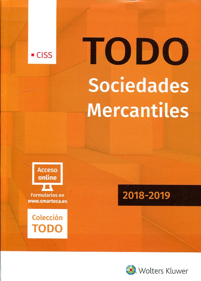 TODO-Sociedades mercantiles 2018-2019. 9788499540528