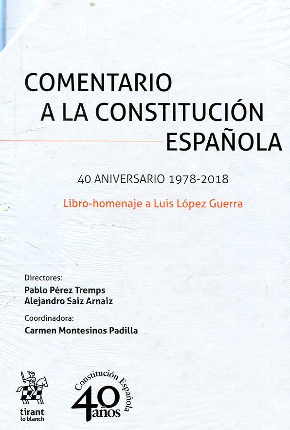 Comentario a la Constitución Española. 9788491905073
