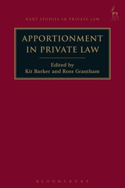 Apportionment in private Law. 9781509917501