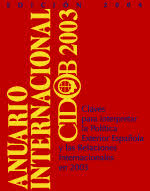 Anuario Internacional CIDOB 2003. 9788487072406