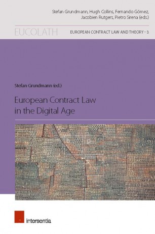 European Contract Law in the Digital Age. 9781780684772
