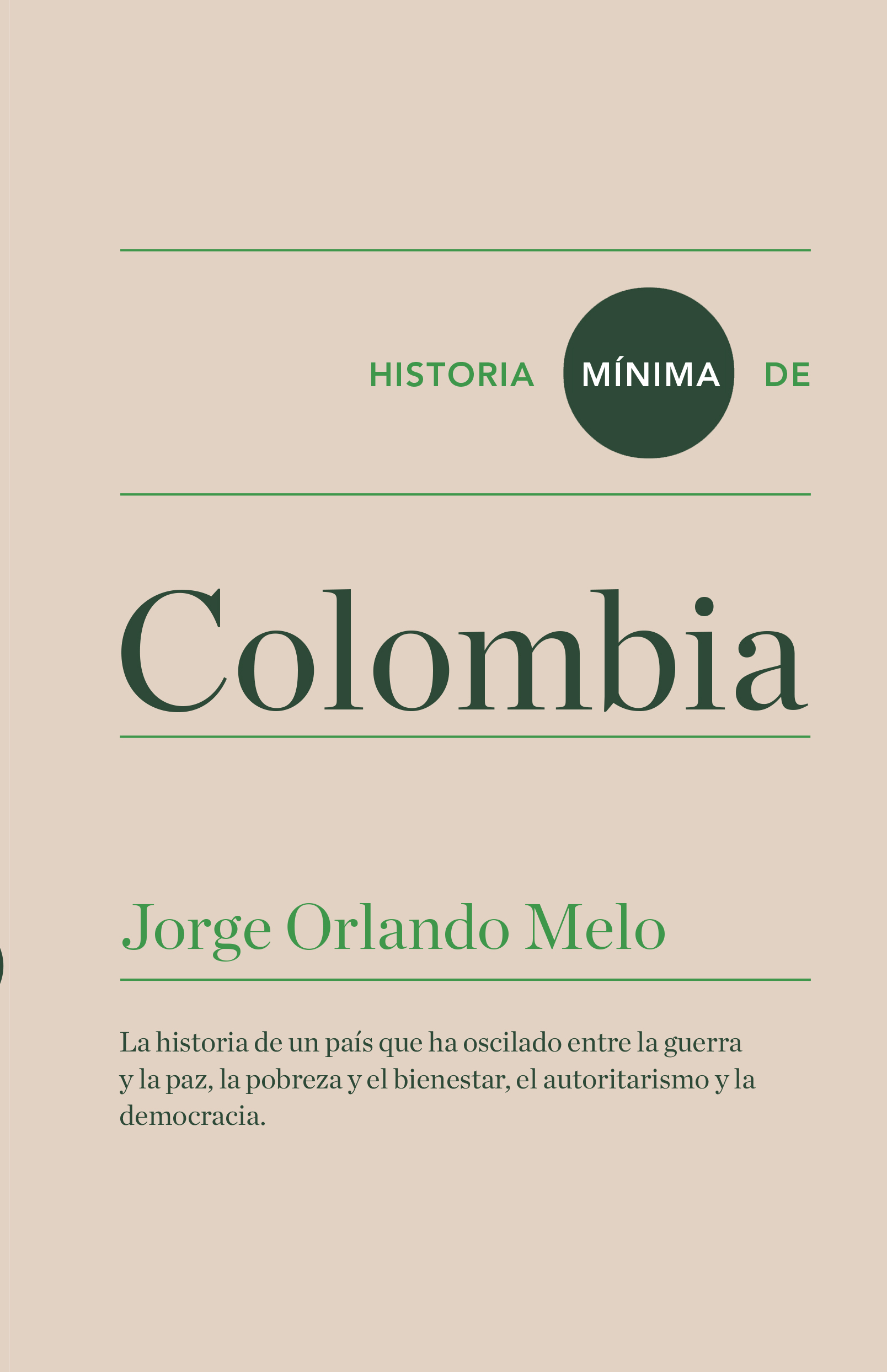 Historia mínima de Colombia. 9788416714070