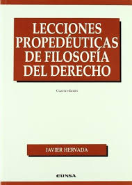 Lecciones propedéuticas de Filosofía del Derecho. 9788431325152