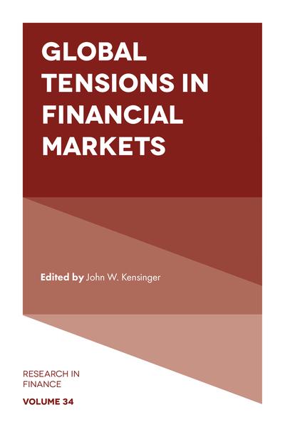 Global tensions in financial markets. 9781787148406