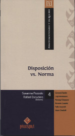Disposición vs. Norma. 9786124047664