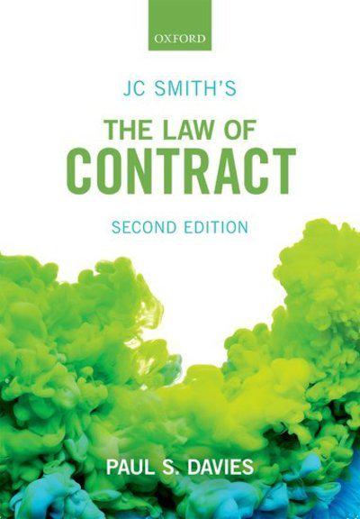 JC Smith's the Law of Contract. 9780198807810