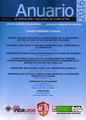 Anuario de Mediación y Solución de Conflictos, Nº 4, año 2016. 101022013