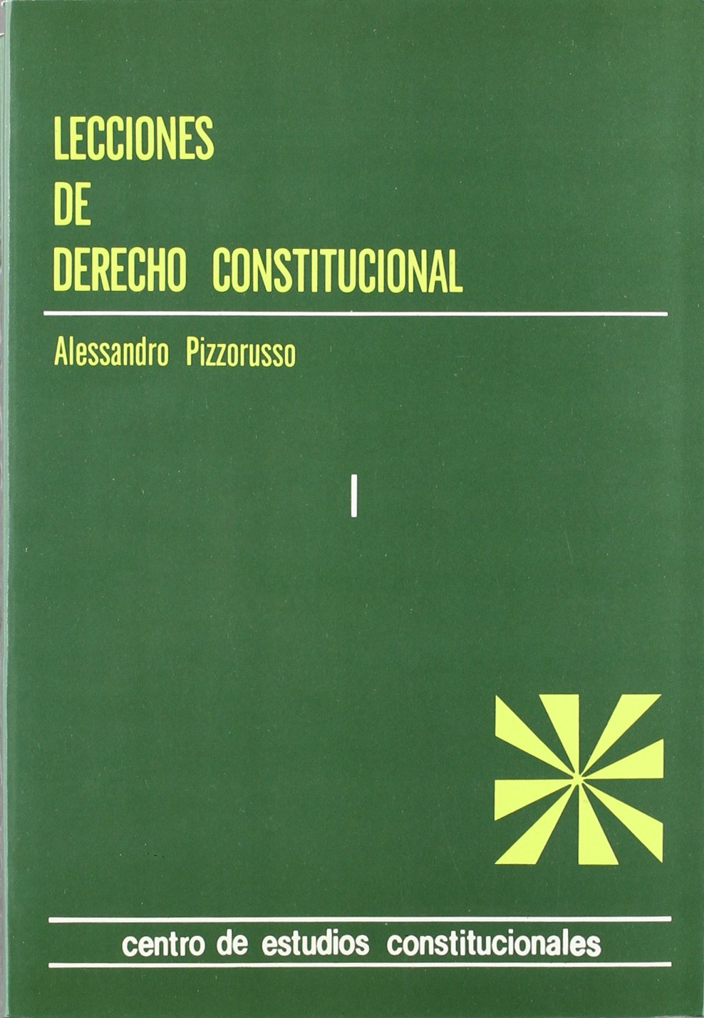 Lecciones de Derecho constitucional