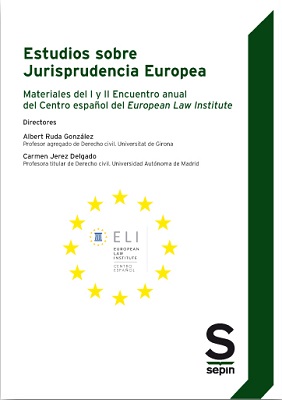 Estudios sobre jurisprudencia europea. 9788417414016