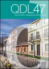 Cuadernos de Derecho Local (QDL), Nº 47, año 2018. 101023492