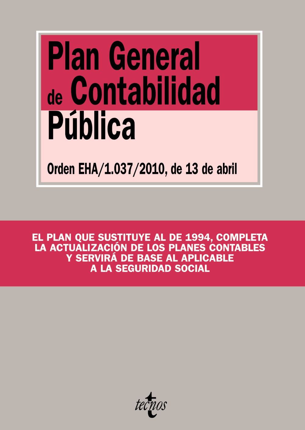 Plan General de Contabilidad Pública. 9788430951154