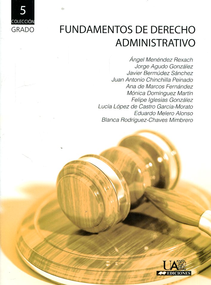Fundamentos de Derecho Administrativo. 9788483446102