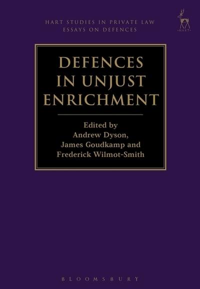 Defences in unjust enrichment. 9781509921102