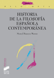 Historia de la Filosofía Española Contemporánea. 9788497564175